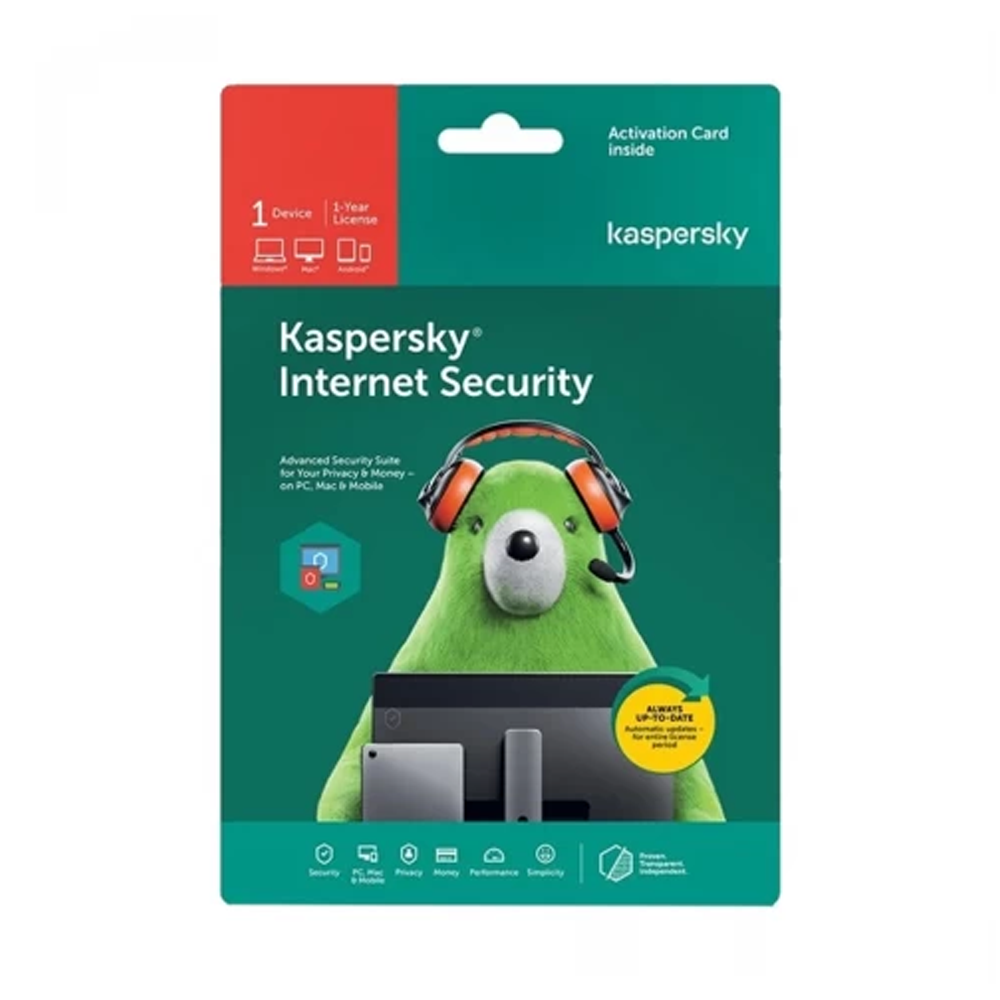 Kaspersky Internet Security 1 User - 1 year