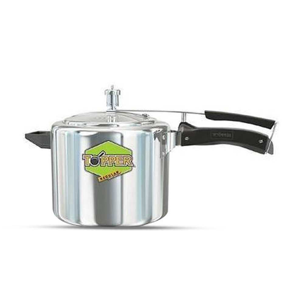 Topper Pressure Cooker - 5 Litre - Silver