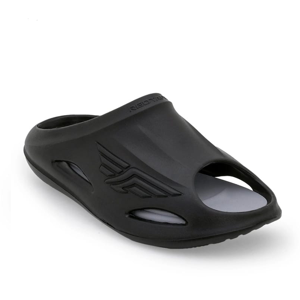 Red Tape Sliders For Men - Black - RB