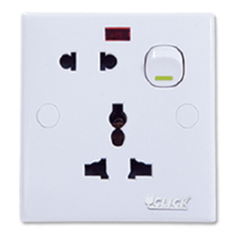 Click Premium Multi Socket With Switch 13A