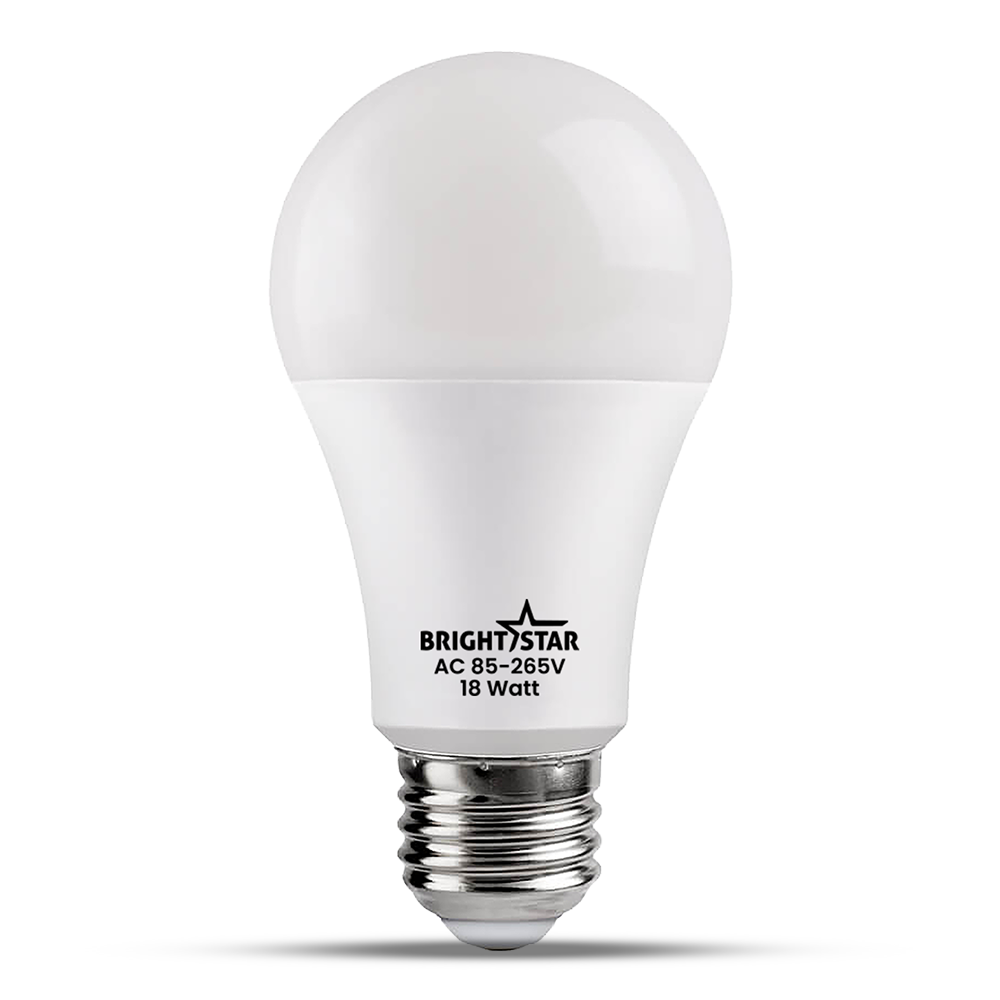 BrightStar LED AC Bulb - Patch - 18 Watt