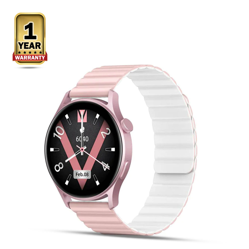 Kieslect Lora 2 AMOLED Lady Calling Smart Watch - 1.3 Inch - Pink