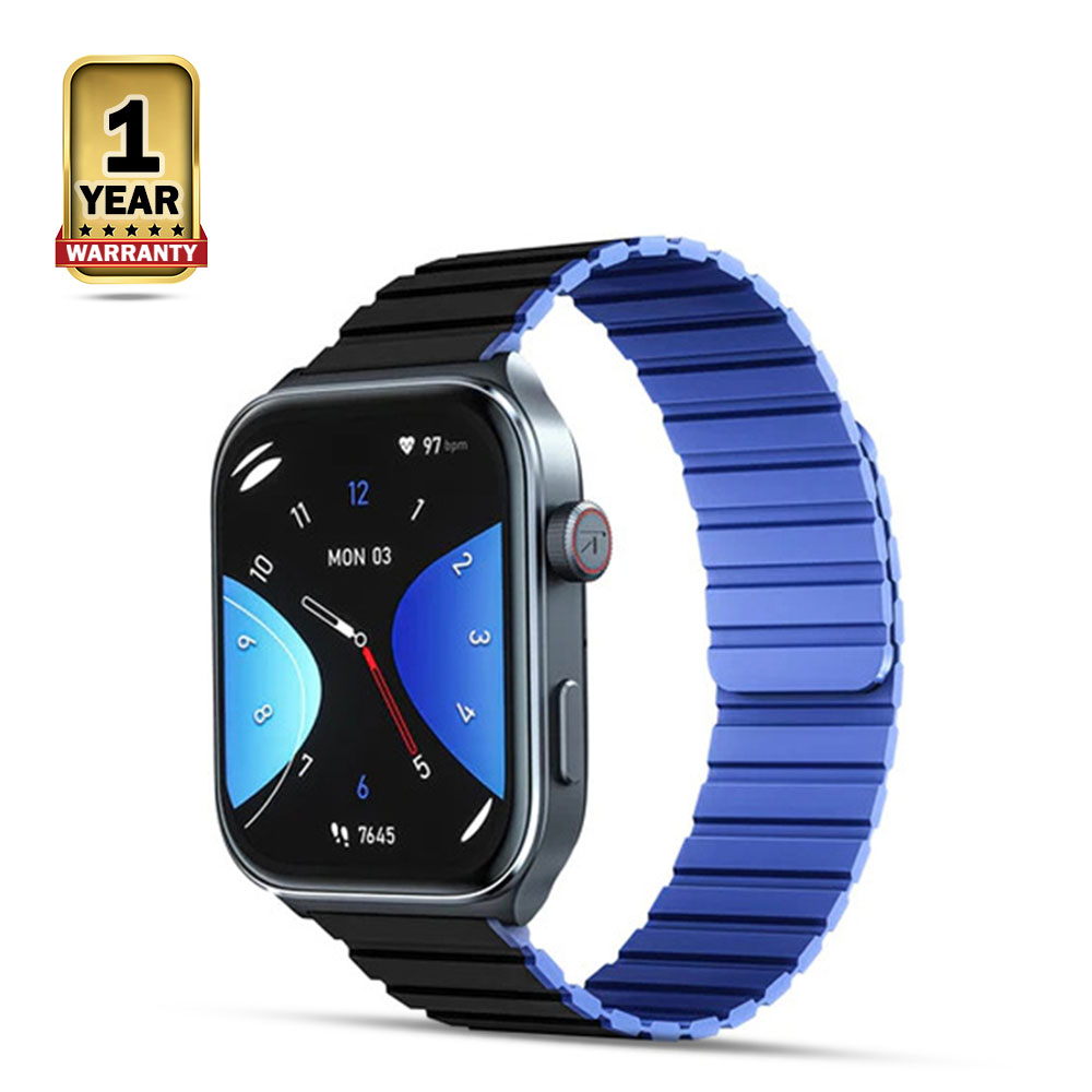 Kieslect Ks2 FHD AMOLED Calling Smart Watch - 2.01 Inch - Blue 