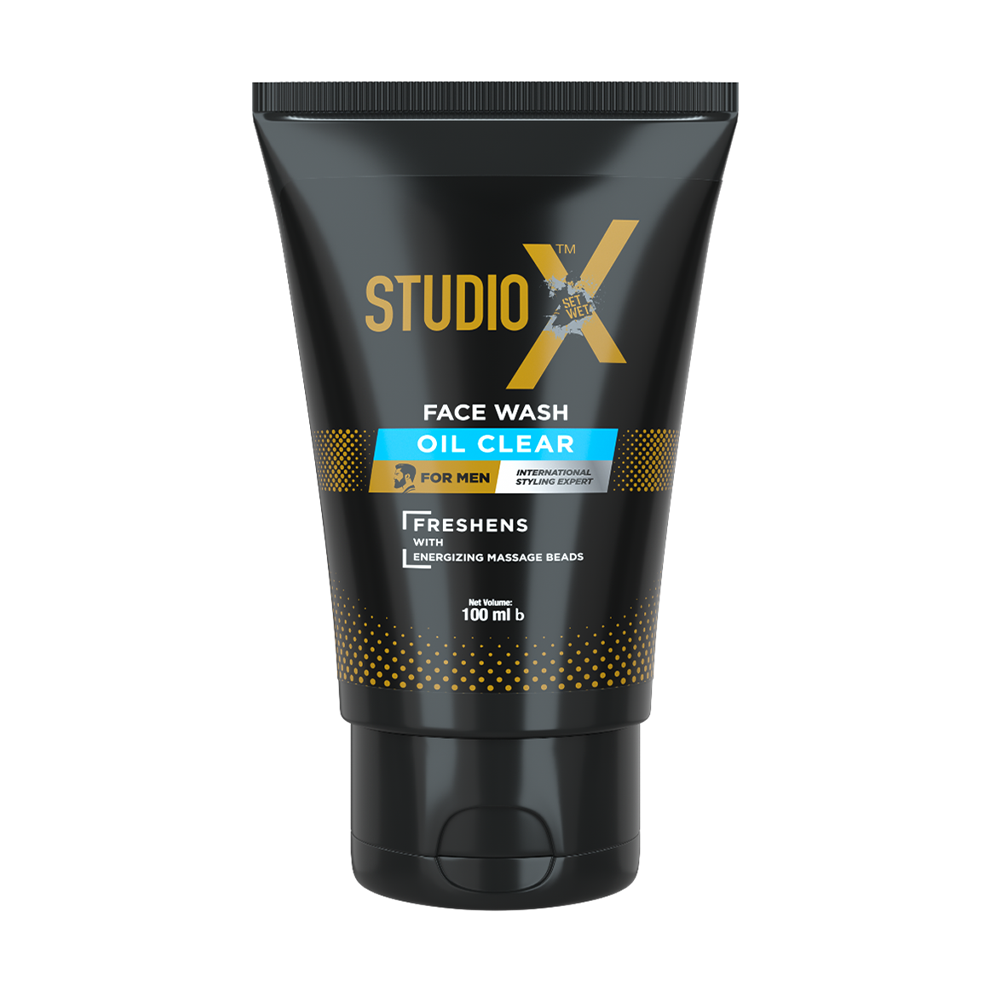 Studio X Oil Clear Facewash for Men - 100ml - EMB153