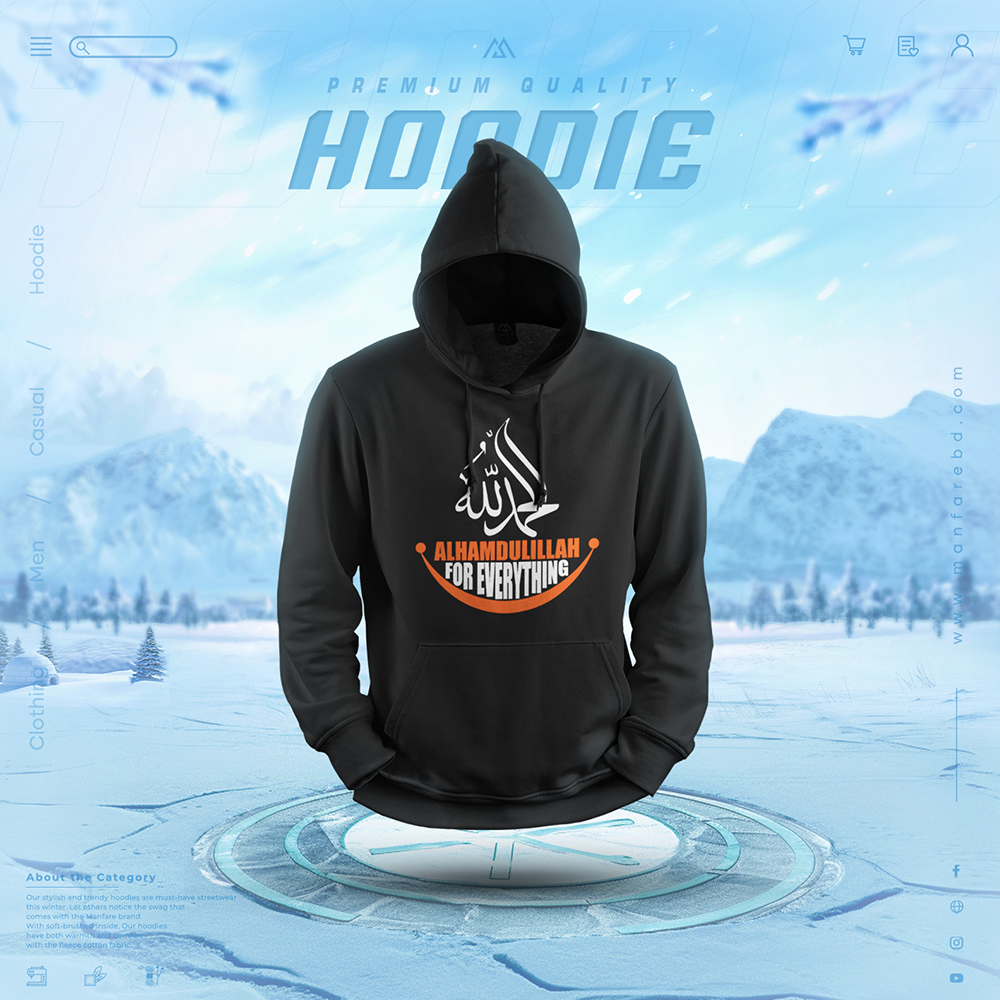 Winter hoodie outlet