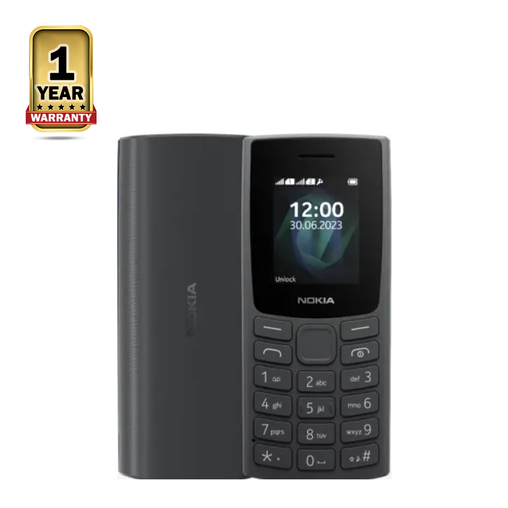 Nokia 105 DS Feature Phone - Black