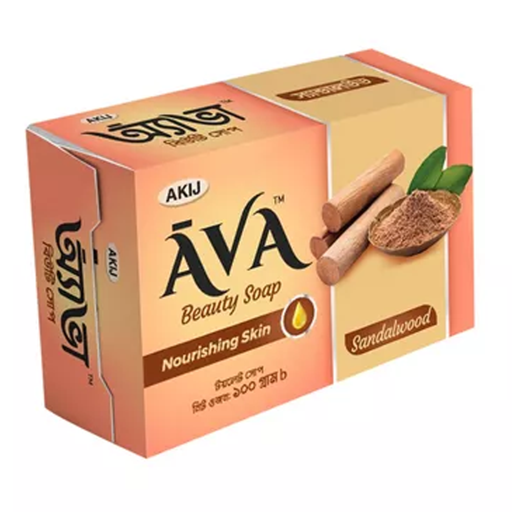 Akij Ava Beauty Sandalwood Soap - 100 gm