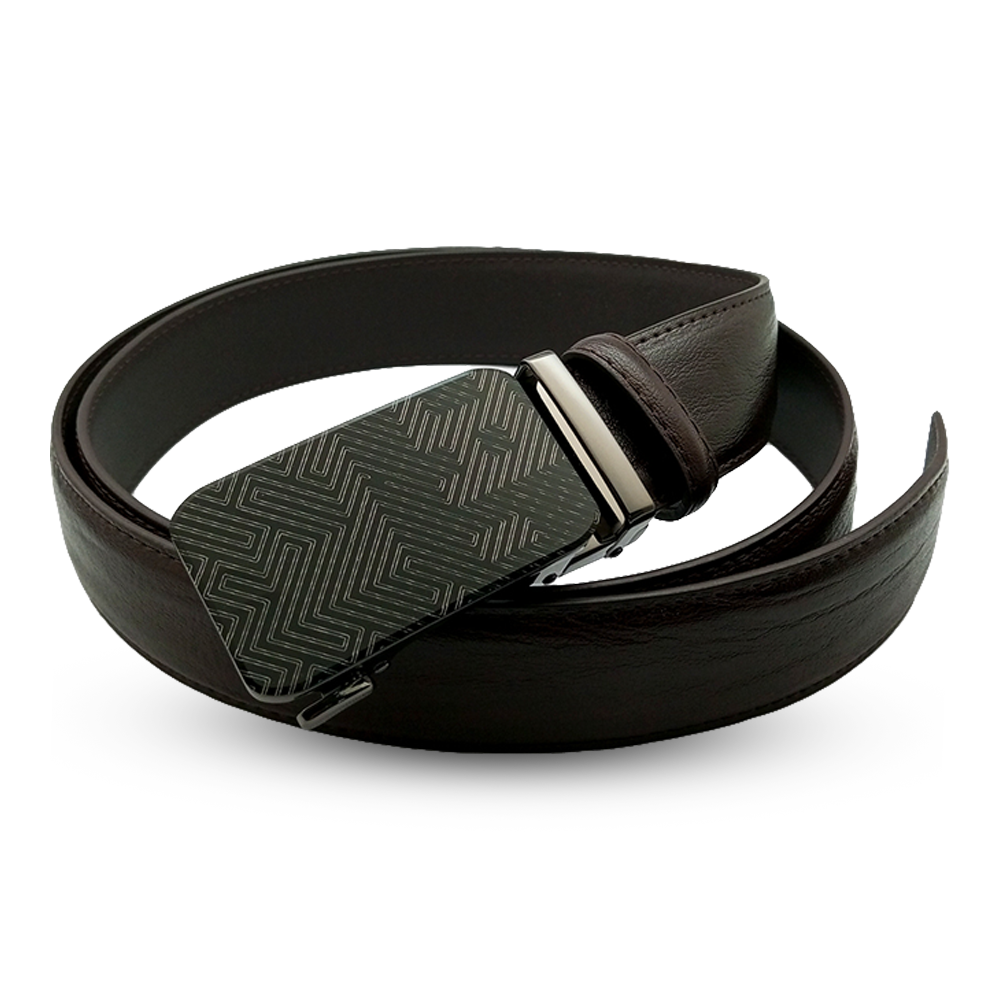 Leather Belt for Men - Black