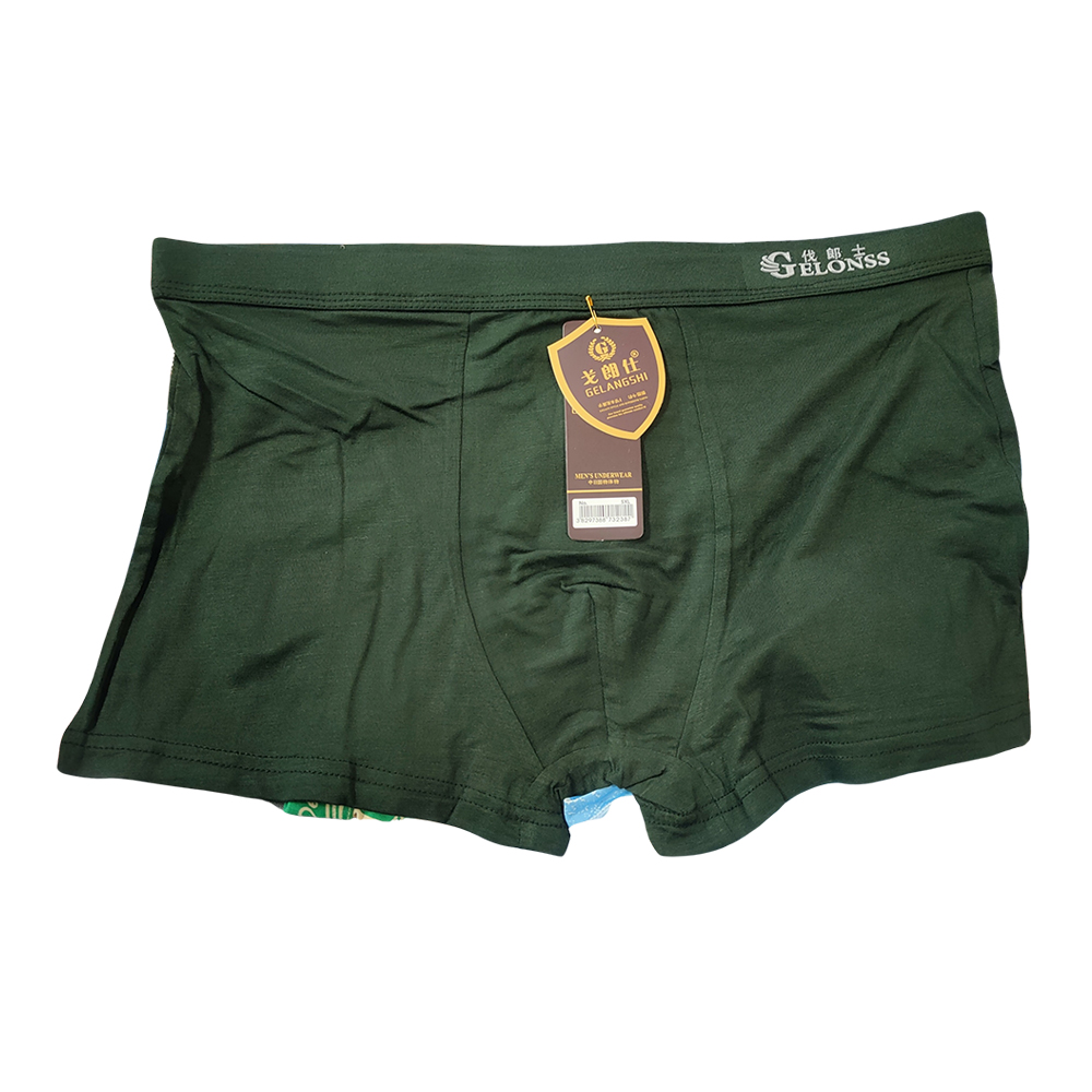 Cotton Gelonss Premium Boxer For Men - Olive