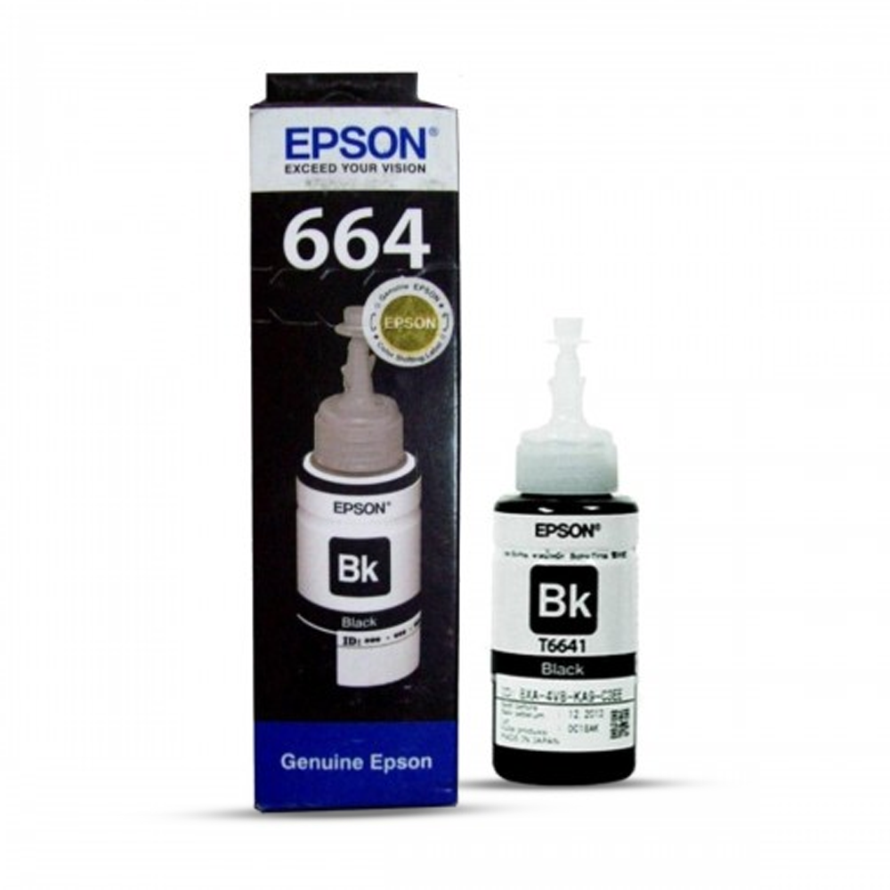 Epson C13T6641Ink Bottle - Black