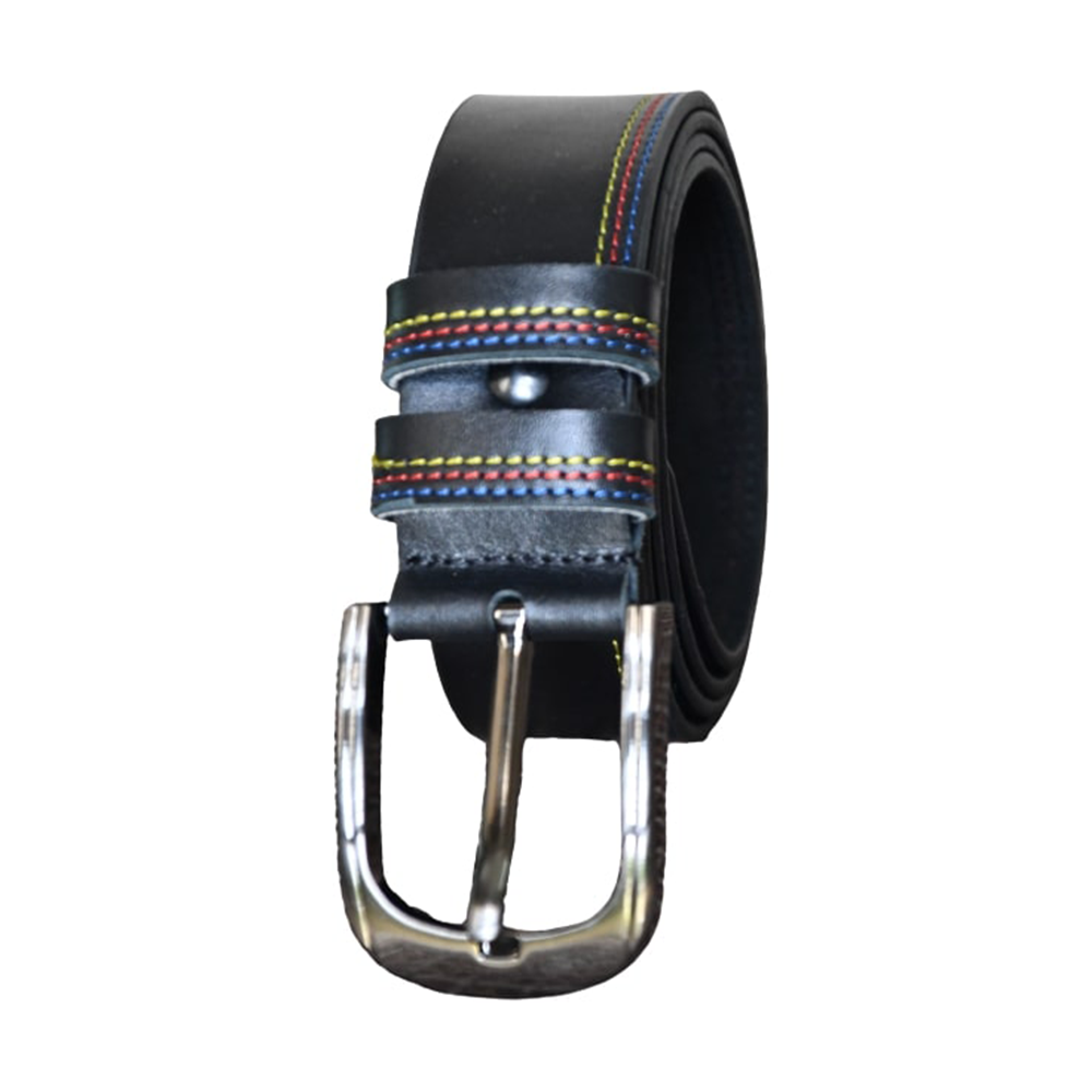 Loretta Leather Belt For Men - LLB - 0048 - Black