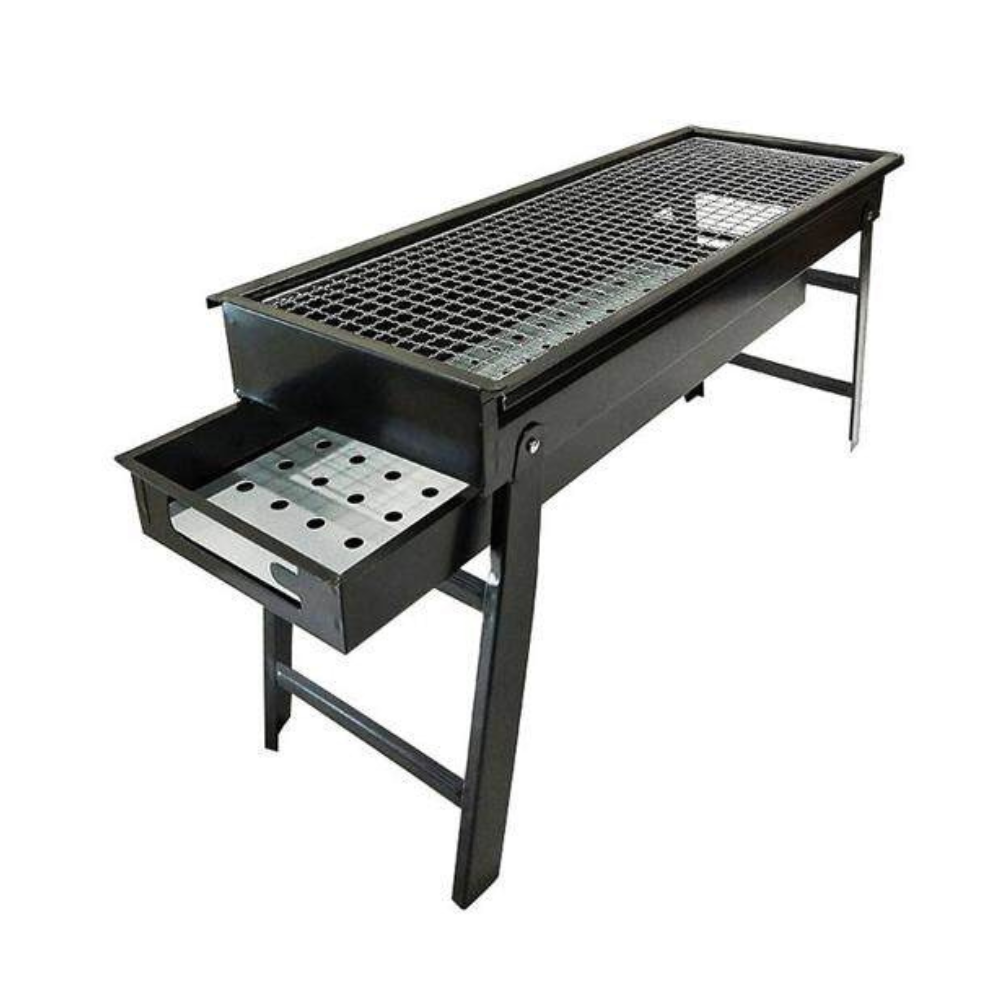 Portable BBQ Grill Machine - Black - 24 Inch