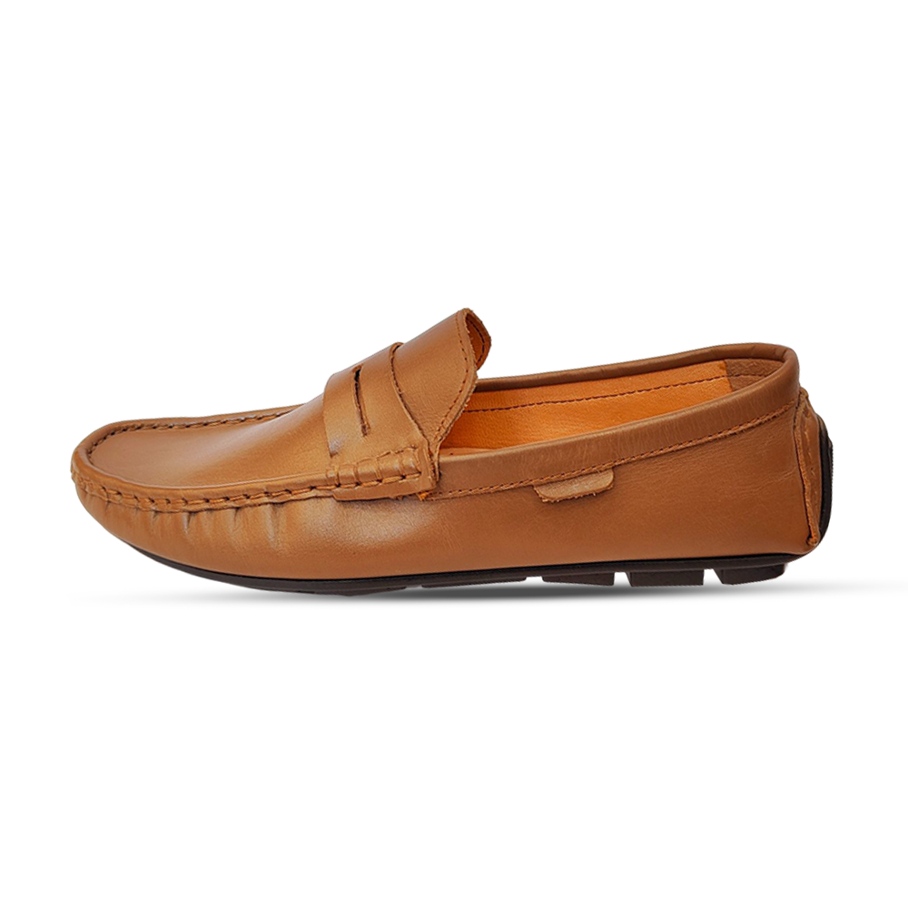 Reno Leather Loafer for Men - Brown - RL3013
