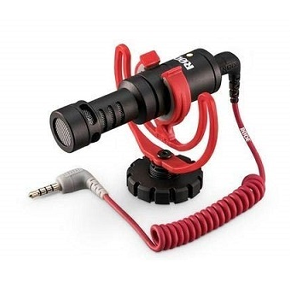 Rode VideoMicro Compact On-Camera Microphone - With GoPro Pro 3.5mm  Microphone Adapter