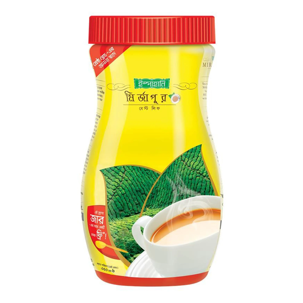 Ispahani Mirzapore Best Leaf Tea Jar - 350gm