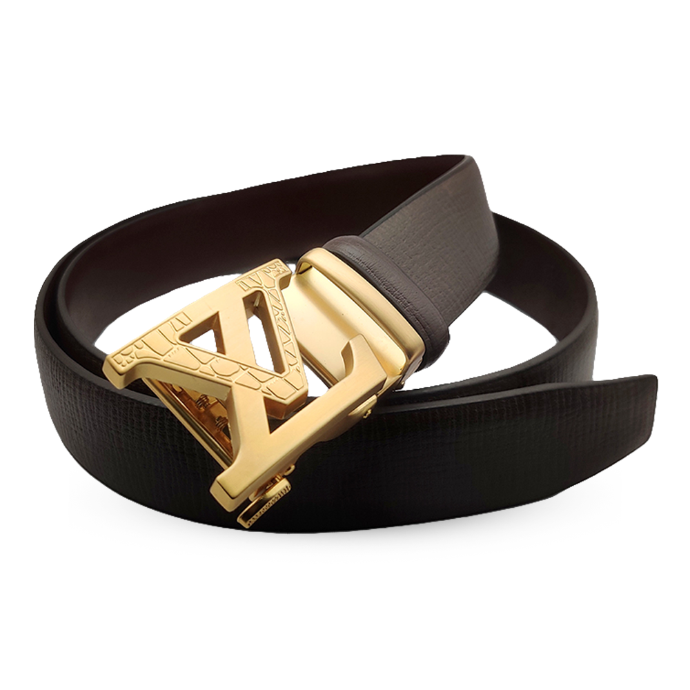 Leather Belt for Men - Chocolate