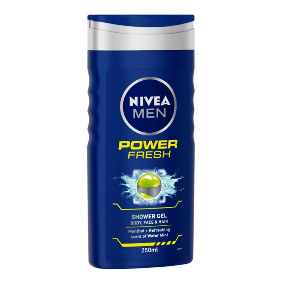 Nivea Men Power Fresh Shower Gel - 250ml - 80834