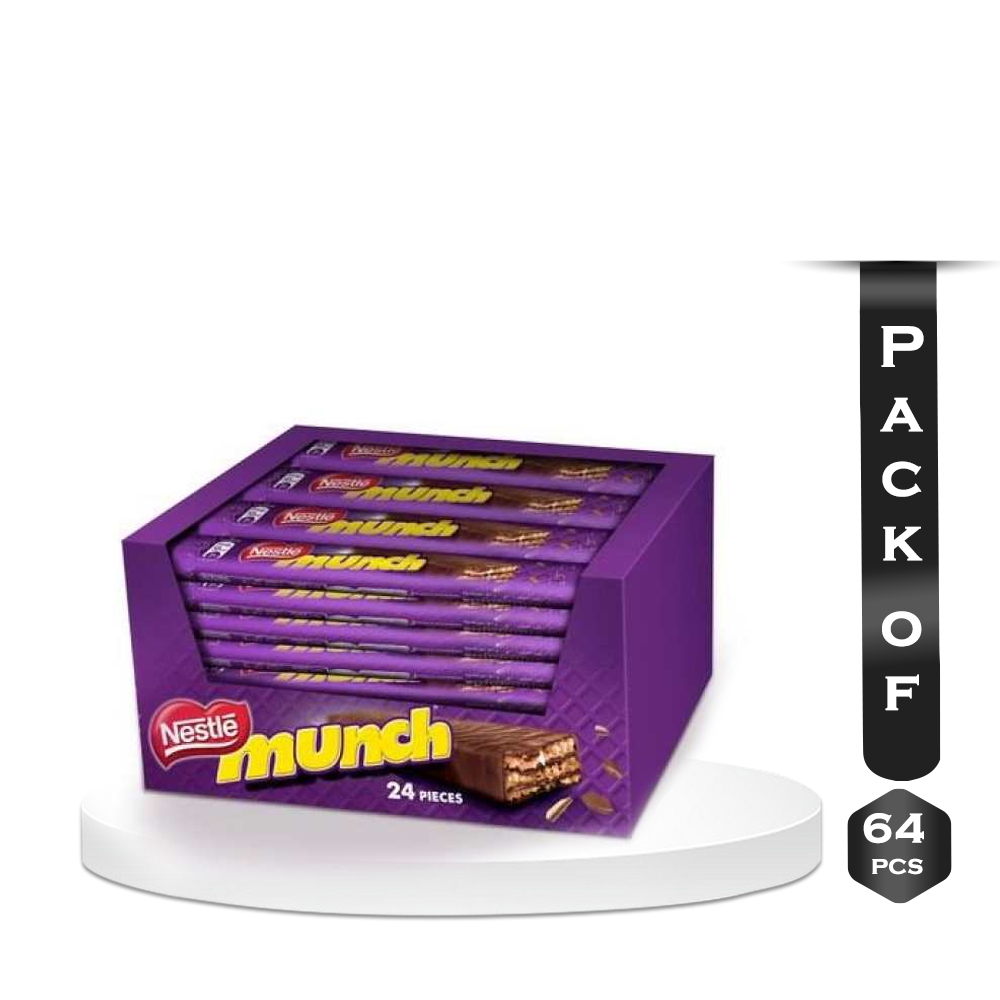 Pack Of 64 pcs Munch Chocolate