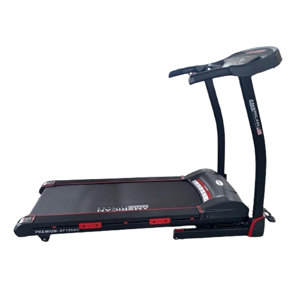 American Fitness AF-100AC Motorized Treadmill - 3.5 HP - Black