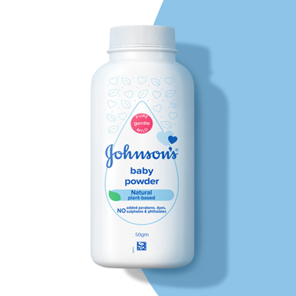 Johnsons Natural Plant Based Baby Powder - 50gm - 79633379