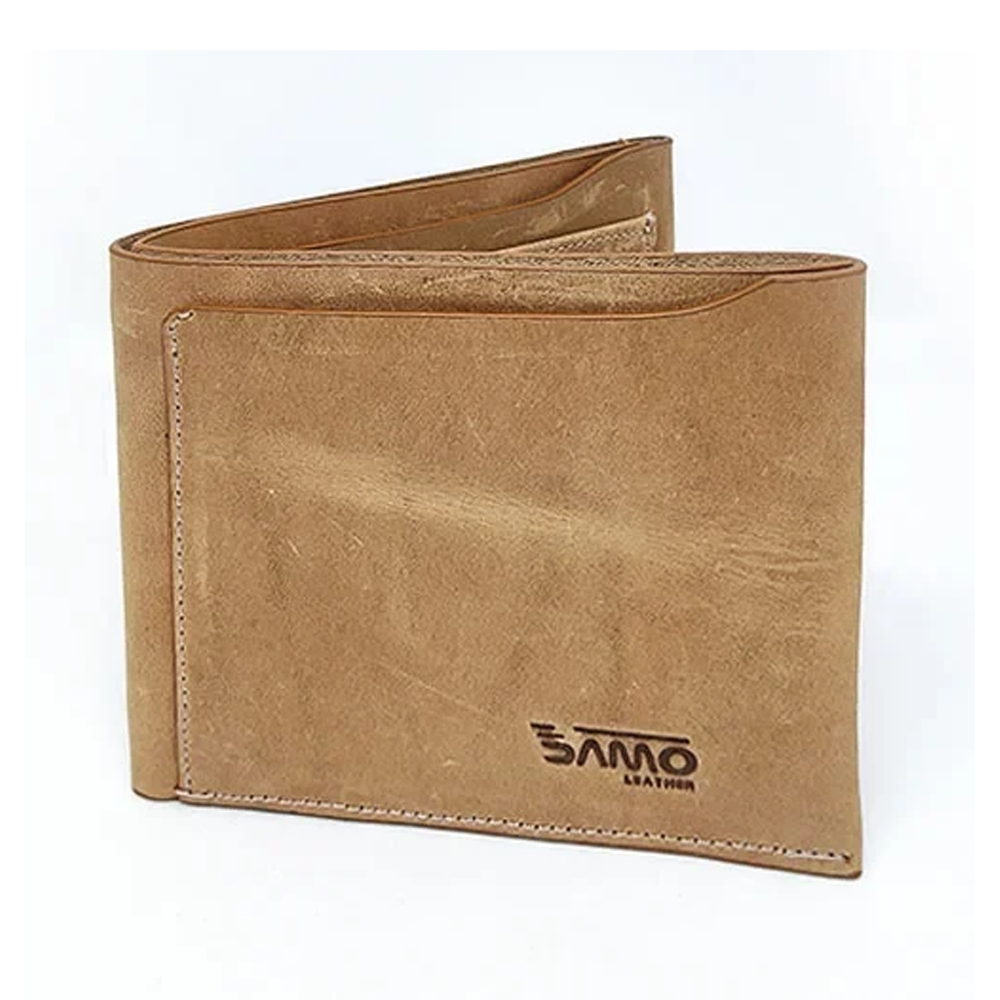 Leather Wallet For Men - SW -1006 - Bisque