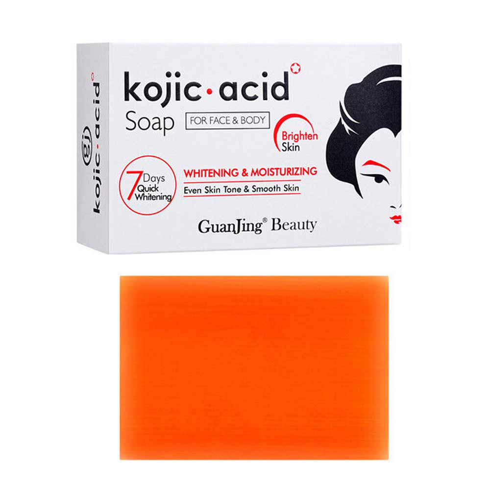 Guanjing Kojic acid Soap for face and body -120gm