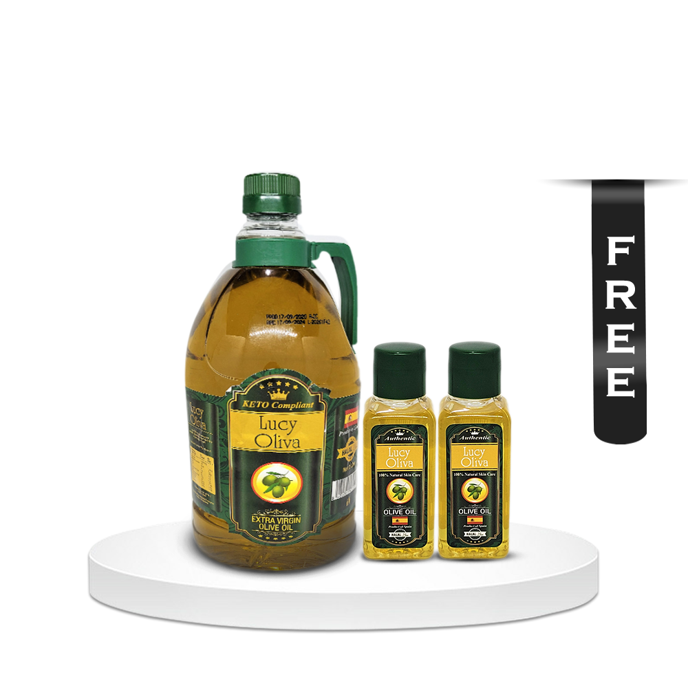 Lucy Oliva Olive Oil Extra Virgin 2Litre With Two Lucy Oliva Olive
