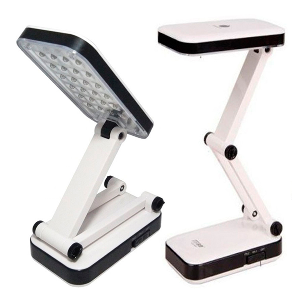 Rechargeable Desk Lamp Folding Desk DP LED Light - White