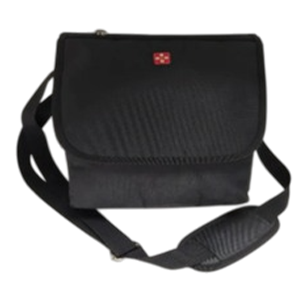 Cotton Fabrics Side Bag - Black