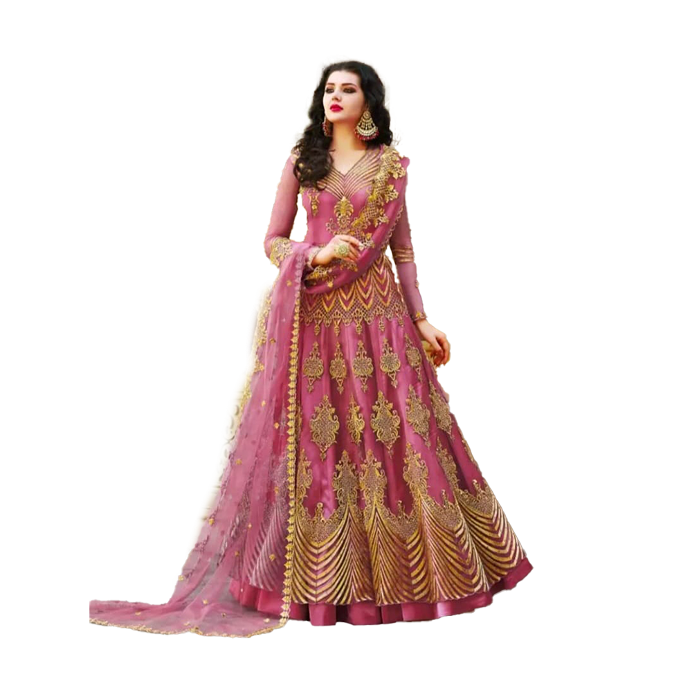 unstitched-embroidery-work-georgette-anarkali-gown-party-dress-for
