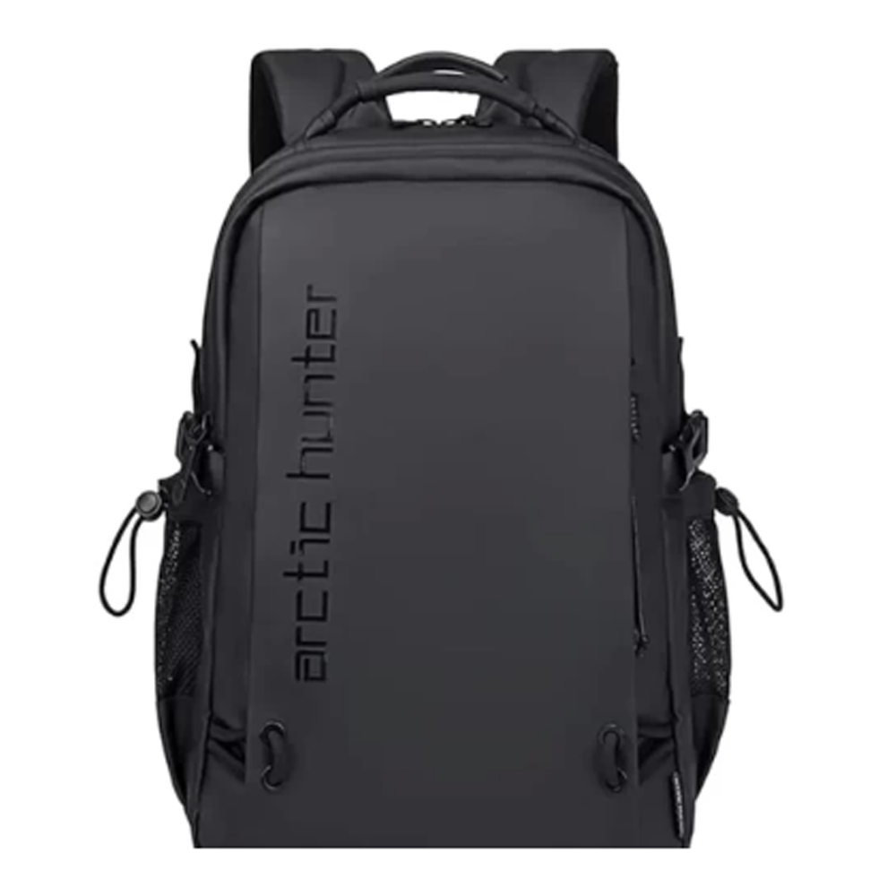 Arctic Hunter B00530 Casual Laptop Backpack - Black