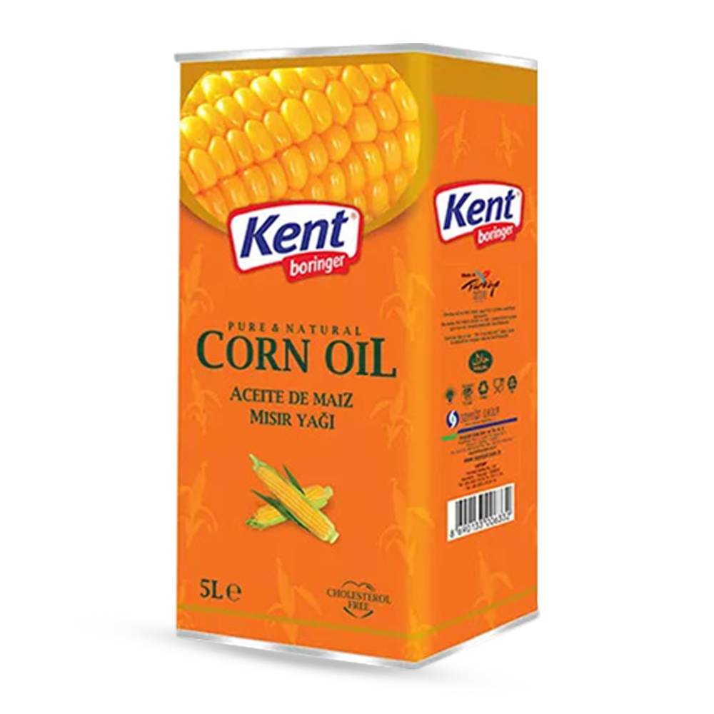 Kent Boringer Corn Oil 5 Liter Tin