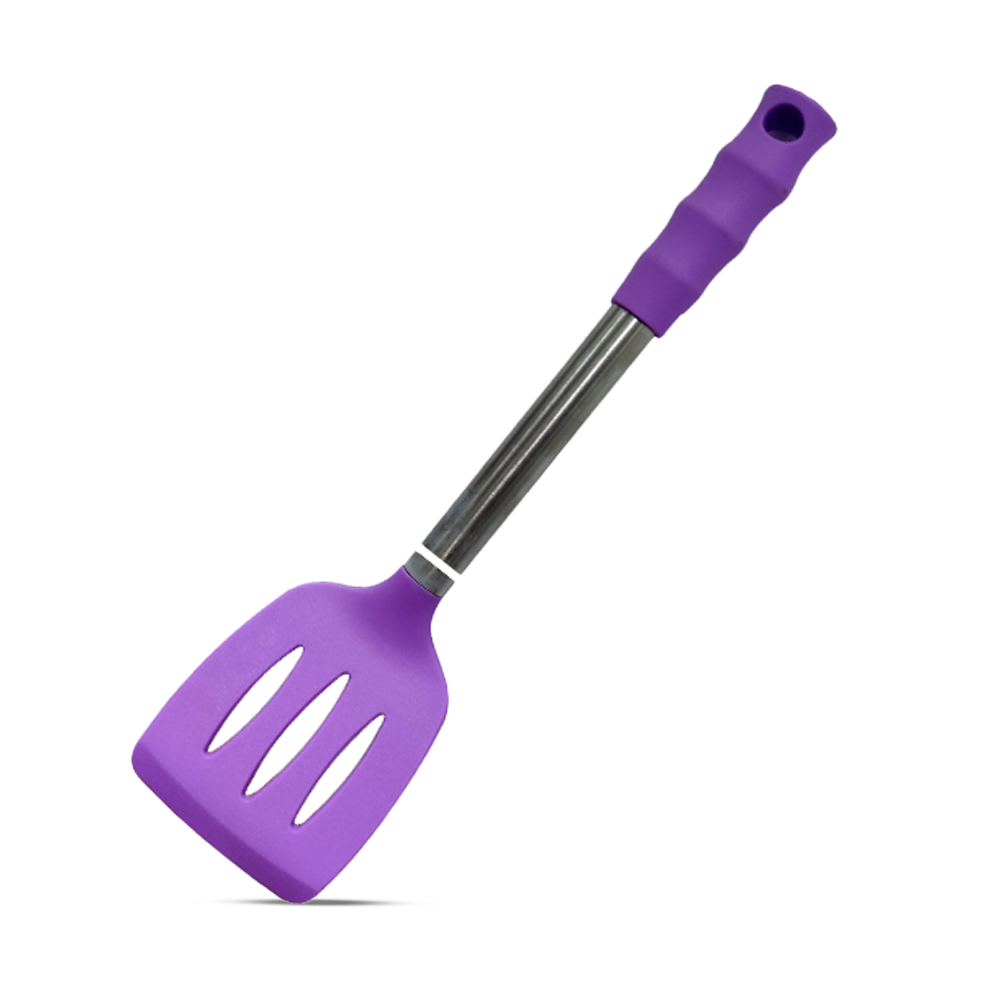 Nonstick Silicone Spoon - Purple