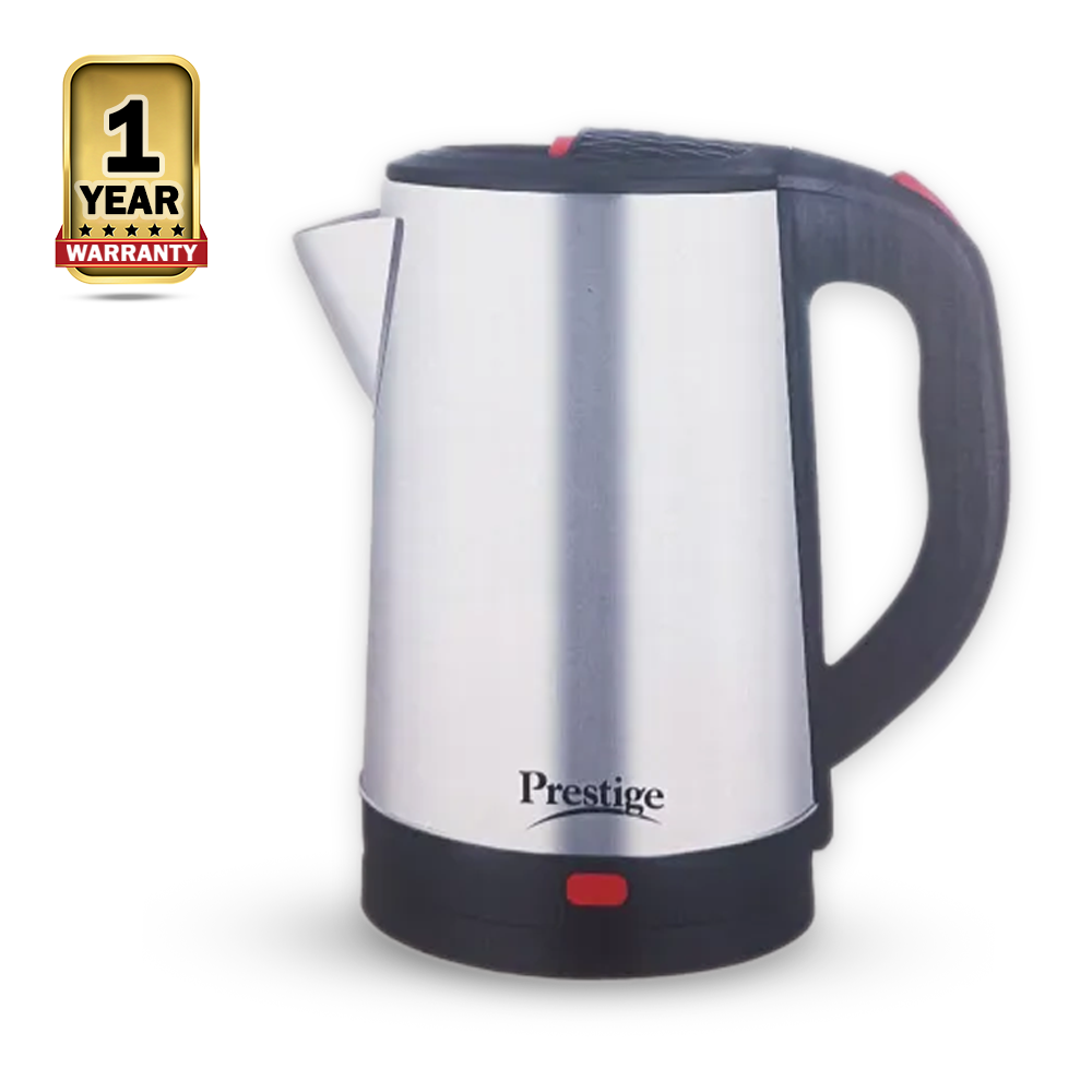 Prestige KLS-25F Electric Kettle - 2.5 Liters - Silver