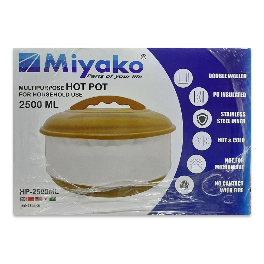 Miyako Stainless Steel Multipurpose Hotpot - 2.5 Liter