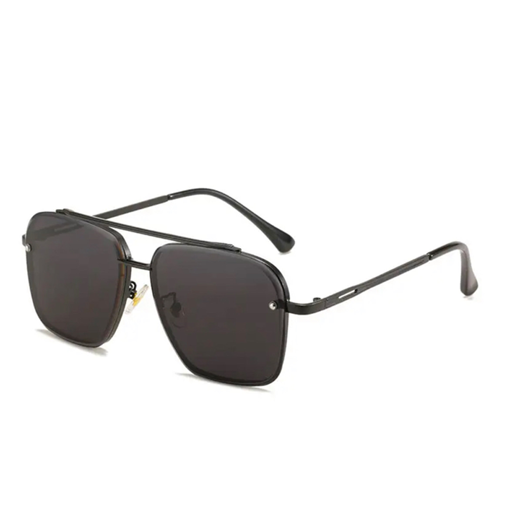 Vintage Cool Metal Square Sunglass for Men - Black - 03