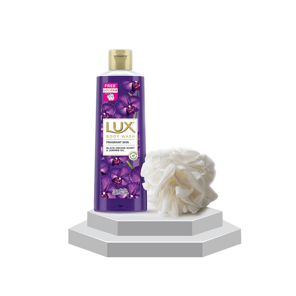 Lux Body Wash Black Orchid Scent and Juniper Oil - 245ml 