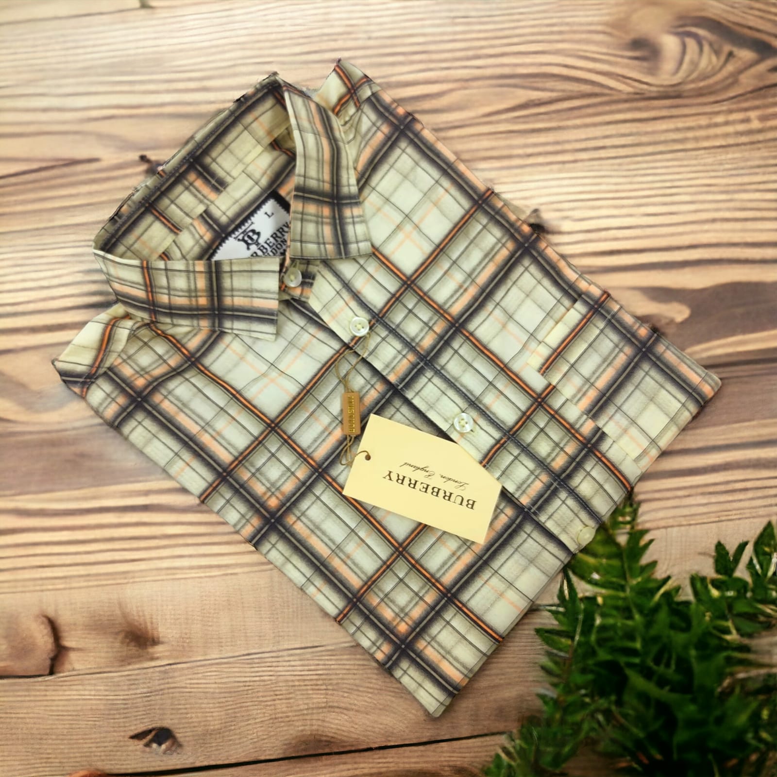 Cotton full Sleeve Check Shirt  For Men - Multicolor - OP601