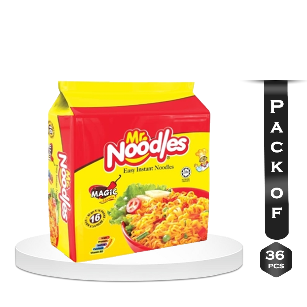 Pack Of 36Pcs Easy Instant Noodles Magic Masala Flavor (Family Pack)