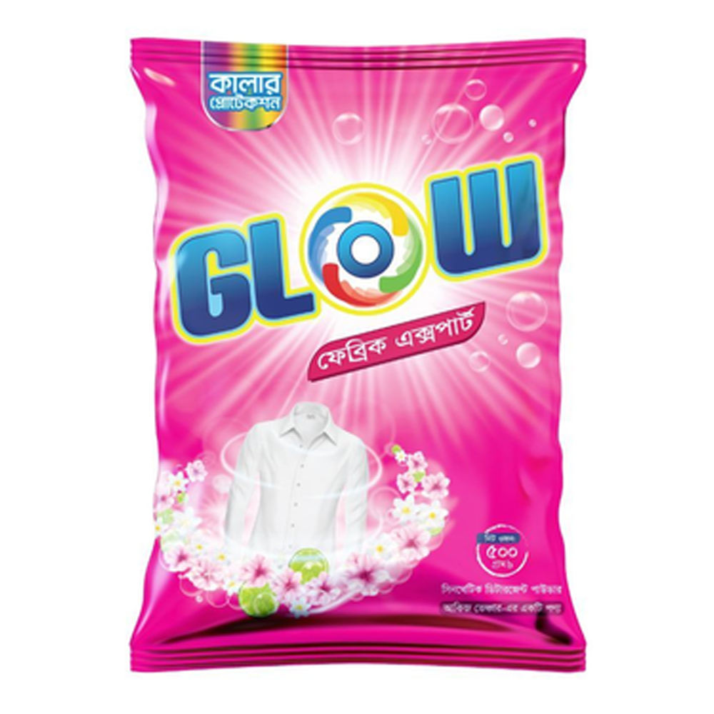 Akij Glow Detergent Powder - 500 gm 