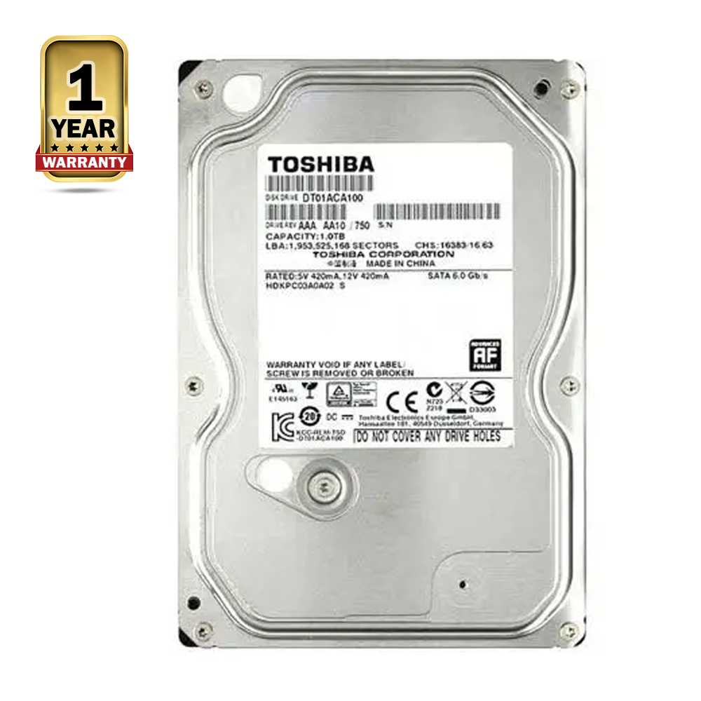 Toshiba Desktop PC Internal Hard Drive - 1TB