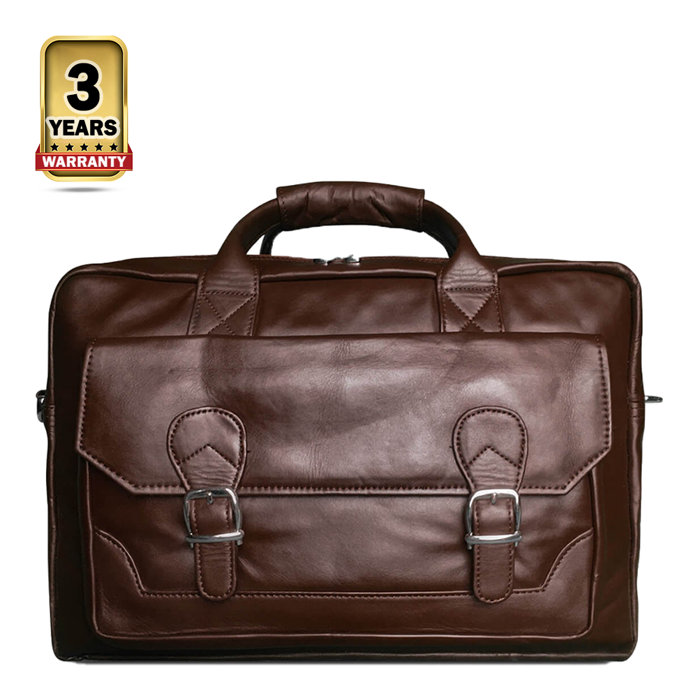 Leather Office Bag For Men - OB -1020