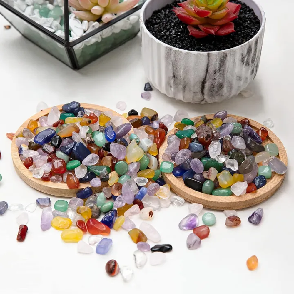 Colorful Crystal Decorative Rocks - 1 Kg