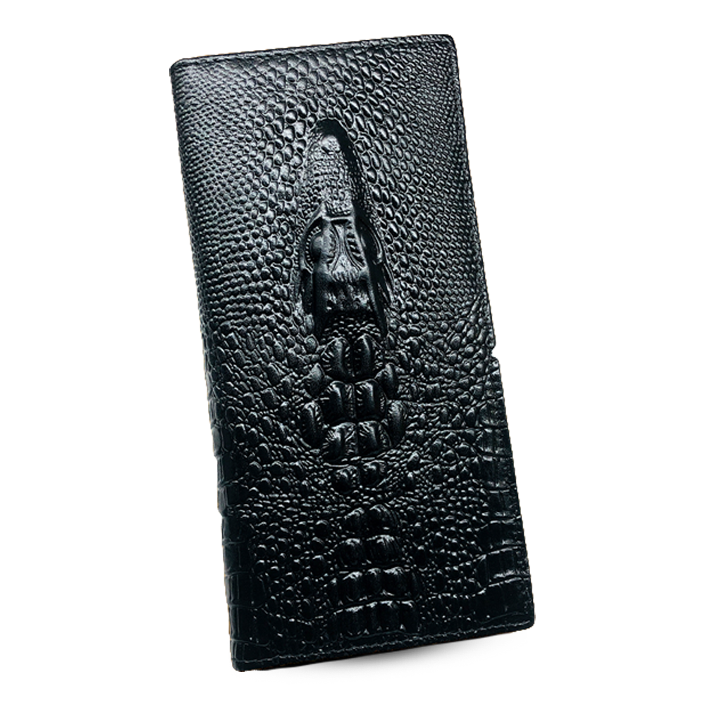 Leather Wallet for Men - Black