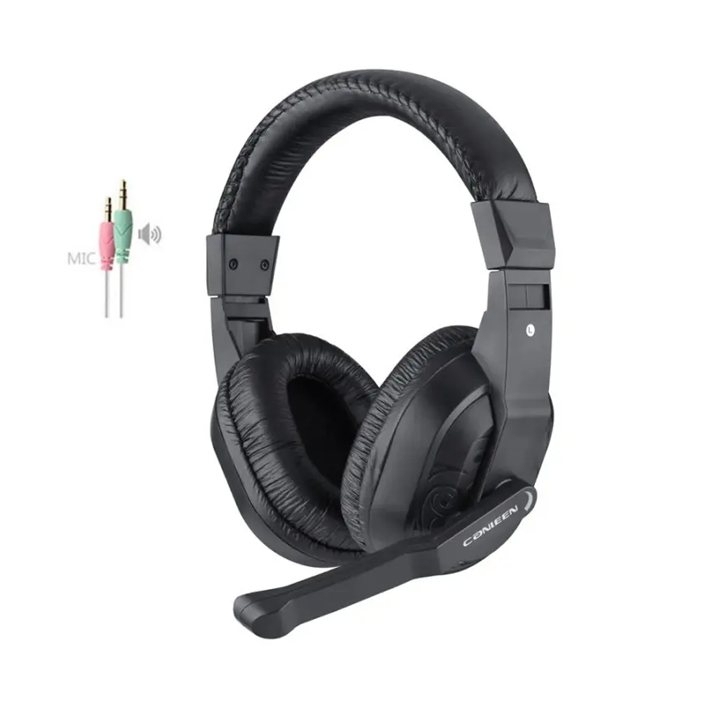 Canleen CT-770 Gaming Stereo Heavy Bass Headphone With Mic for Computer