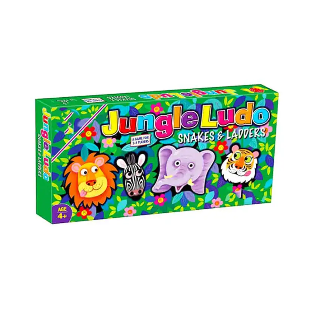 Jungle Ludo Snakes and Ladders 2 In 1 Game Box