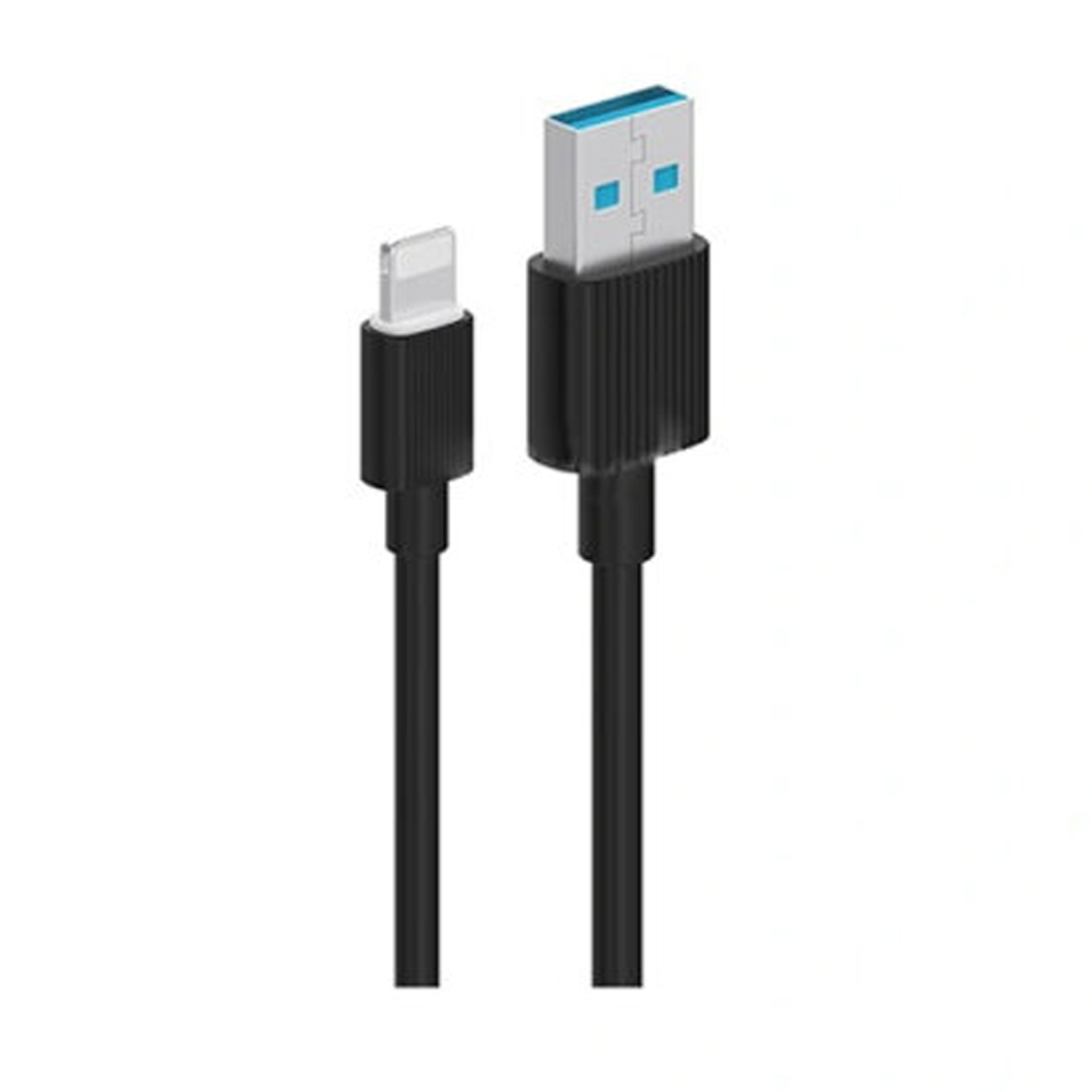 Yison Data Cable - Iphone - 1M -5V/2.4A - Black