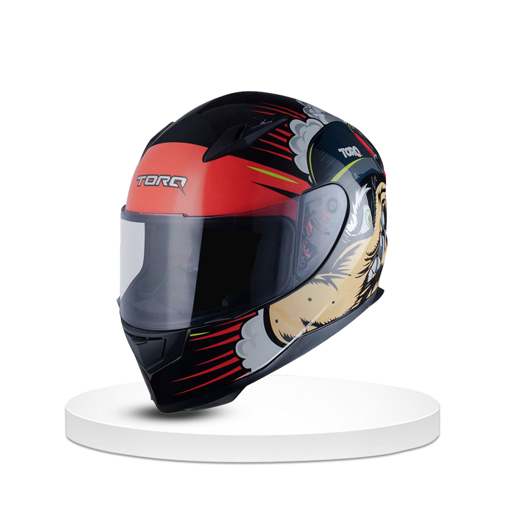 TORQ Dominer TNT Helmets - Red Black