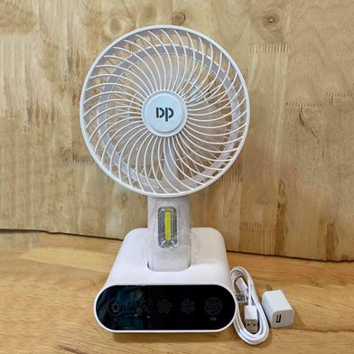 DP Rechargeable Touch Mini Table Fan With Lamp - DP-7624