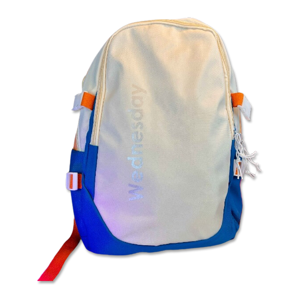 Parachute Fabric Backpack for Women - Off white